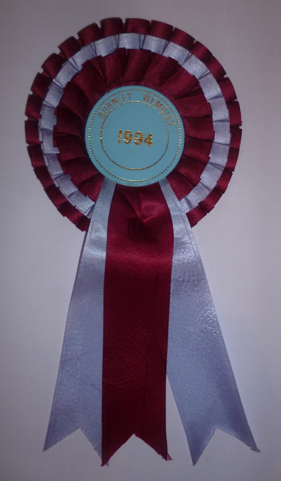 Burnley FC Rosette